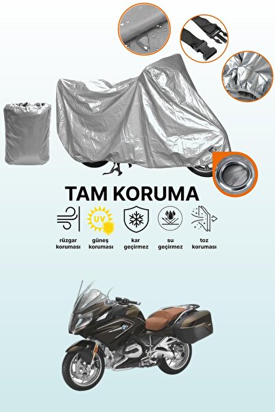 dokaca Grey Compatible with Lock Bmw R 1200 Rt Compatible Motor Tarpaulin