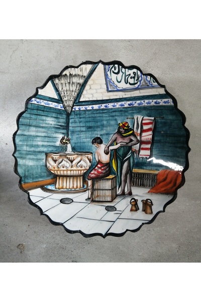 Handmade ÇİNİ SERAMİK TABAK