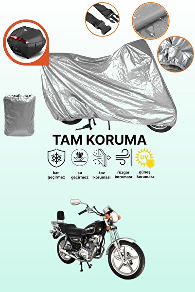 dokaca Mondial 125 Ukt Compatible Motor Tarpaulin Compatible with Grey Rear Case