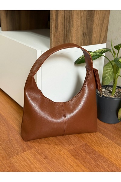 Meryem Çanta حقيبة يد نسائية مبطنة بمحفظة صغيرة ذات ملمس ناعم وحقيبة كتف وحقي...