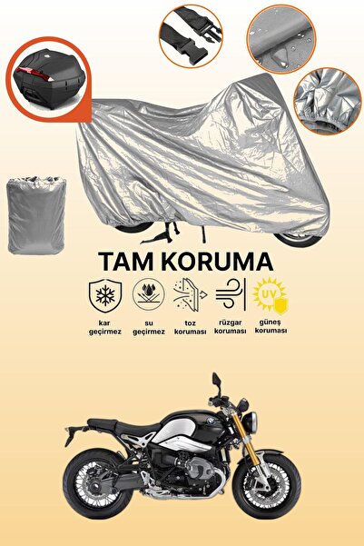 dokaca Motorcycle Tarpaulin Compatible with Bmw R Nine t Compatible with Grey...