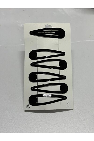 Melkady Aksesuar MelKady 557 - Luksuzni set kopči u crnoj boji (6 komada)