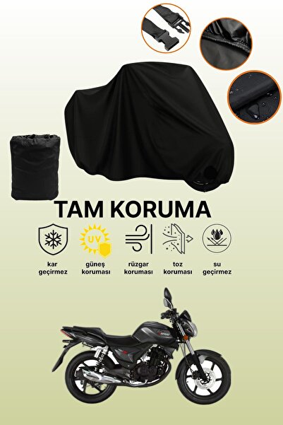 dokaca Black Tail Bag and Lock Mismatched Rks 125-S Compatible Motorcycle Tar...