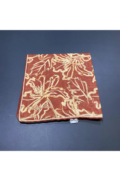 Silk Home Soft Cotton Scarf with Pattern 2325-05