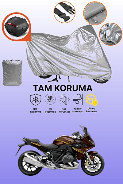 dokaca Motorcycle Tarpaulin Compatible with Grey Tail Bag Compatible with Bmw...
