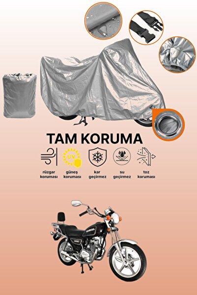 dokaca Mondial 125 Ukt Compatible Engine Tarpaulin Compatible with Gray Lock