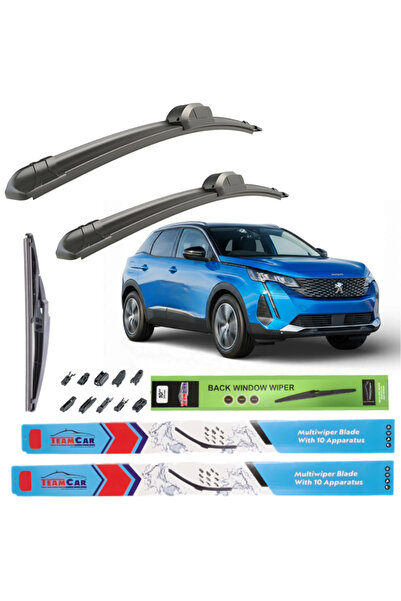 TEAMCAR Wipers Peugeot 3008 II FL (2020-2023) TeamCar® – Complete Set