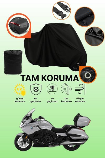 dokaca Black Tail Bag and Lock Compatible Bmw K 1600 Grand America Compatible...