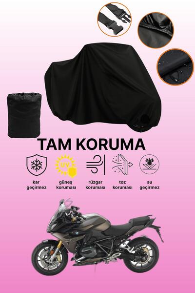 dokaca Black Tail Bag and Lock Mismatched Bmw R 1200 Rs Compatible Motorcycle...