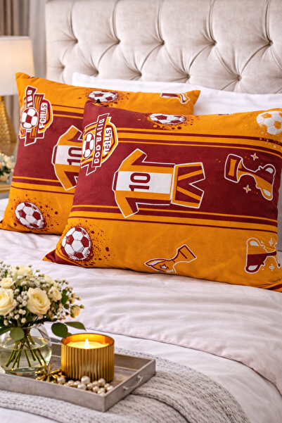 İsmail Gürel Husă de pernă, pachet de 2 |   Design cu fermoar |   Bumbac |   ...