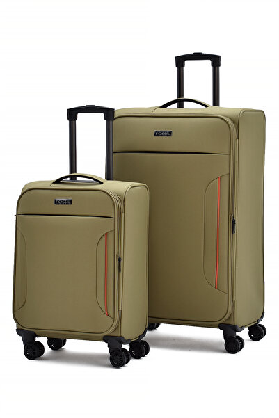 Fossil Ultra Light 2'li Valiz Seti Büyük ve Kabin Boy – 360° 8 Tekerlekli, Ha...