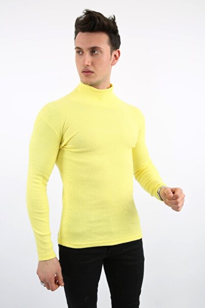 buğrahayalin Fitili Stretch Fabric Fabric Men's Casual High-Rise Body