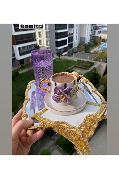 Pernotte El yapımı 150ml kahve fincanı