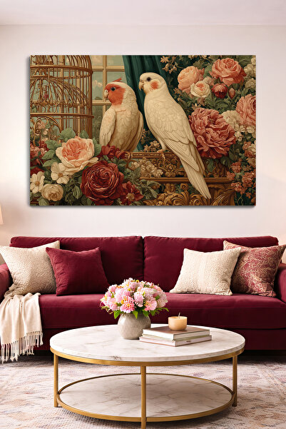 KanvasSepeti Elegant Whisper Canvas Wall Art - Living Room, Hallway Painting ...