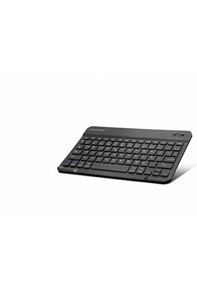 emrebilisim Bluetooth Smart Klavye Q Siyah BT5.2 Kablosuz Şarjlı Klavye - Siyah