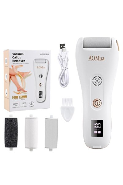 AOMua Pilă electrică profesională pentru picioare cu încărcare USB