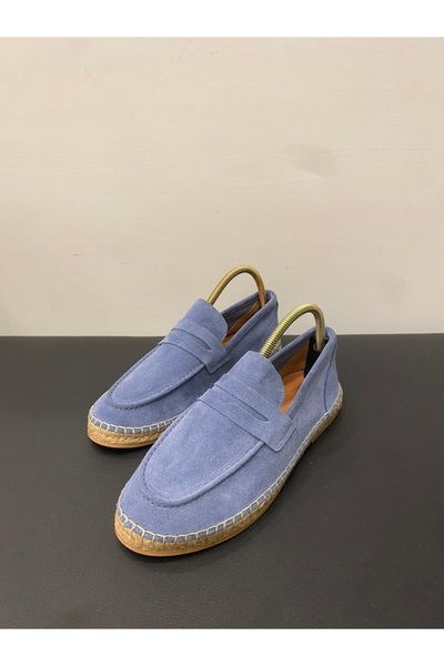 LUCIANO BELLINI Erkek Süet Hakiki Deri Espadril