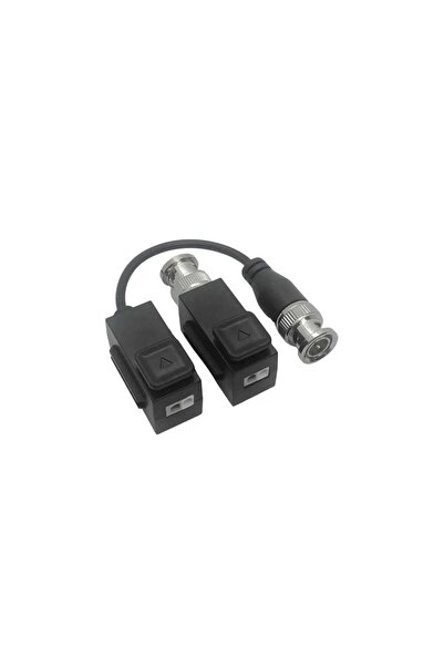 Hikvision Set Video Balun Pasiv UTP /FTP - BNC Full HD 4K 250m DS-1H18S/E(C)