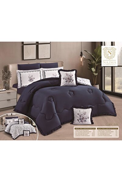 NAJMA Wisal Summer Bedspread Set, Double Size, 8 Pieces, Double-Sided ⭐️ With...
