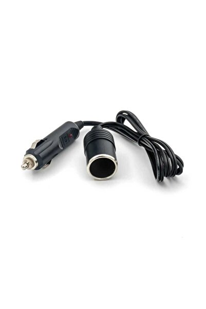 CarGuard Cablu prelungitor bricheta auto 12-24V 1m cu siguranta fuzibila 10A