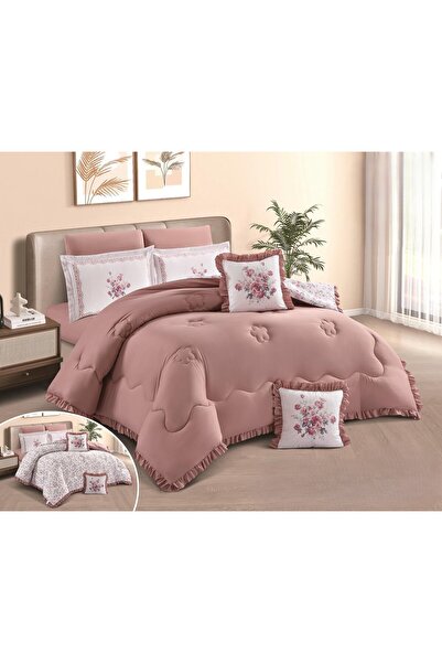 NAJMA Double bed sheet set, luxurious summer quilt, double-sided, for a comfo...