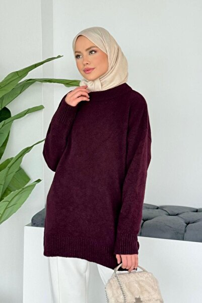 Şulemoda Giyim Carnation Sweater Plum