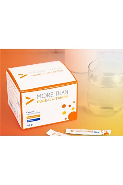 MORE THAN RAW MATERIAL More Than Pure C vitamini 100 Şase