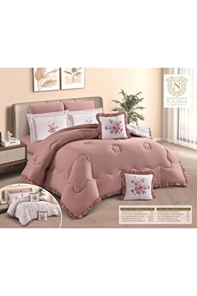 NAJMA Wisal Summer Bedspread, Single and a Half Size, 5 Pieces