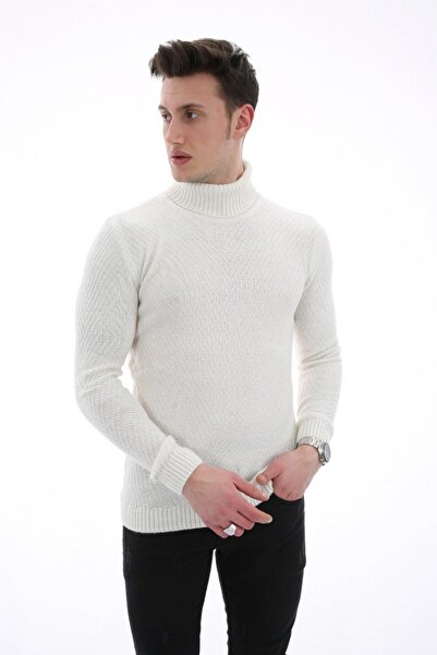 buğrahayalin Thick Winter Men's Casual Knit Sweater