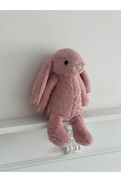 MR.Frenks Çocuk Sevimli Tavşan Uyku&Oyun Arkadaşı Peluş Yastık Pembe 45 cm