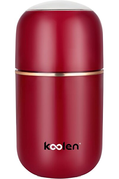 Koolen مطحنة قهوة كهربائية 200 واط، لون أحمر