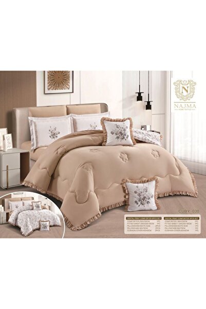 NAJMA Wisal Summer Bedspread, Single and a Half Size, 5 Pieces