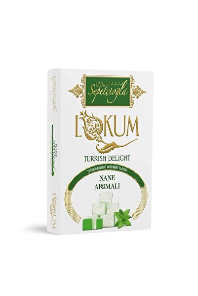 Sepetçioğlu Mint Flavored Turkish Delight 270g