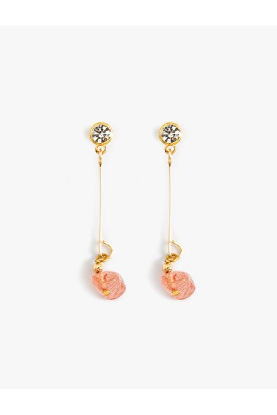 Koton Women's Stone Earrings with Dangle