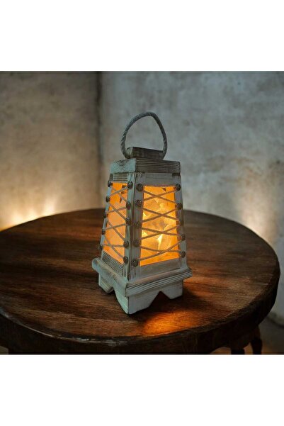 asmatuz çanırı kaya tuzu ahşap pramit üçgen fener beyaz tuz lambası