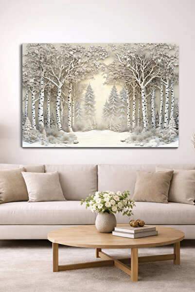 Arkeot Huzur Yolu Kanvas Duvar Tablosu - Oturma odası, Salon tablo - Dekorati...