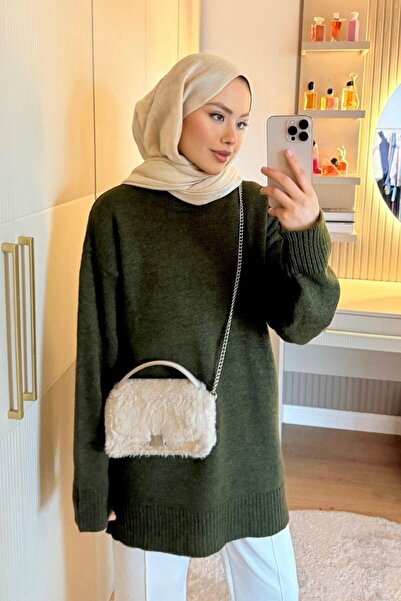 Şulemoda Giyim Carnation Sweater Khaki