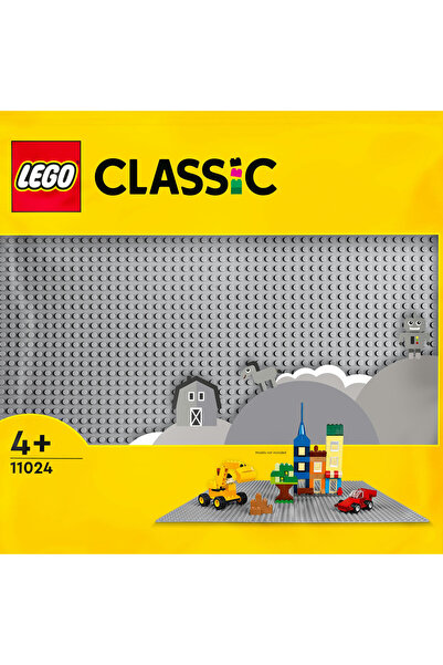 LEGO Placă gri clasică 11024 - Jucărie creativă de construcție pentru copii d...