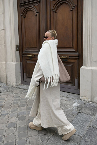 Wega Moda Imported Puffy Cherry Scarf Shawl Shoulder Wrap - Twisted Scarf Sha...