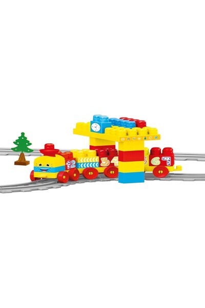 lowell home 5221 Toy Train Set 58 Pieces
