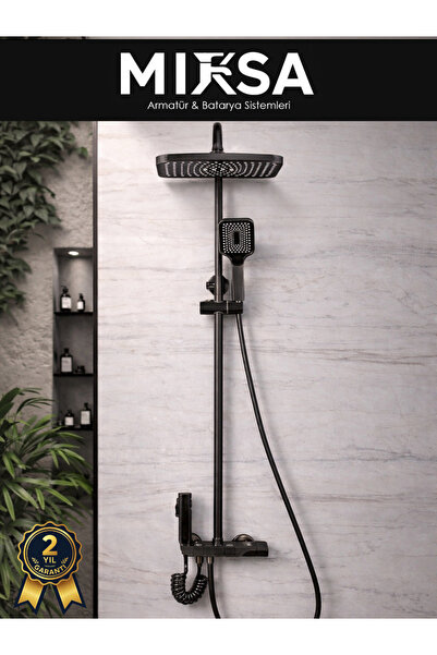 MİXSA Lüx Seri Piyano Robot Çok Fonksiyonlu Tepe Duş seti