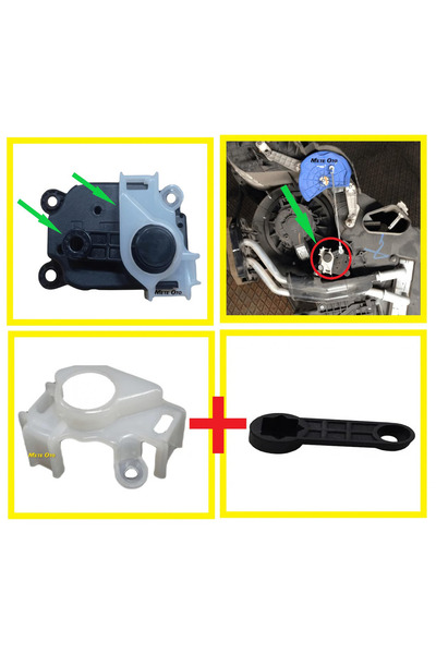 DGN Fiesta Kalorifer Motor Kumanda Yönlendirme Kolu Ve Kafesi 2008-2016