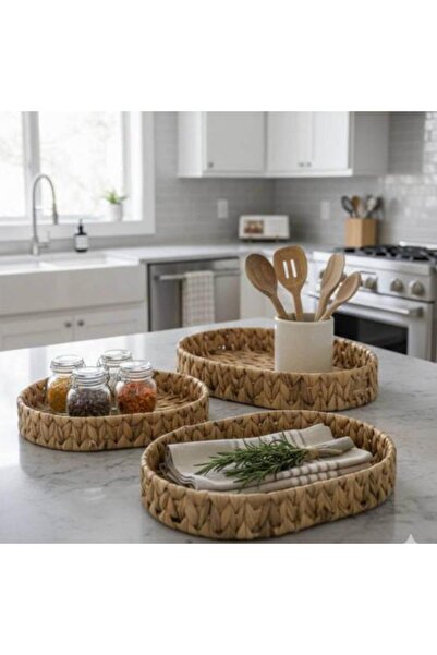 SPR Oval Wicker Trays