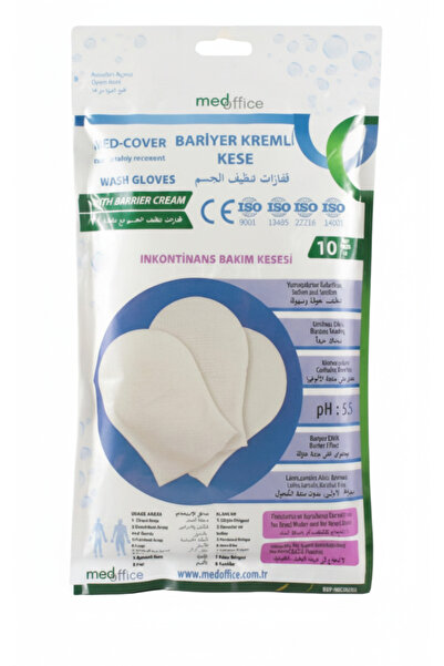 MEDOFFİCE 10قفازت تنظيف الجسم ميد اوفيس MED-COVER