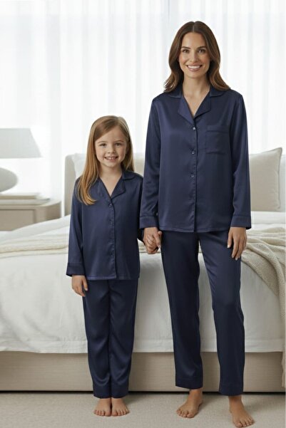 Pure Silk Atelier %100 Saf İpek Anne-Kız Pijama Takımı Premium Koleksiyonu