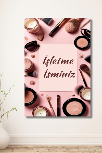 ERUMAR HOME Kadın Kuaför Güzellik Salonu Kişiye Özel İşletme İsimli Dekoratif...