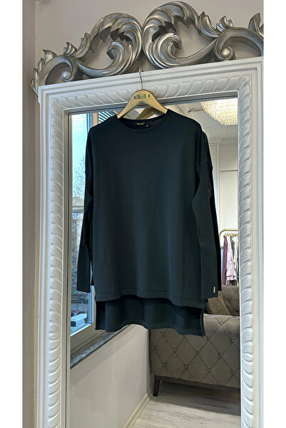 Invee 5879 Knitwear Tunic - Emerald