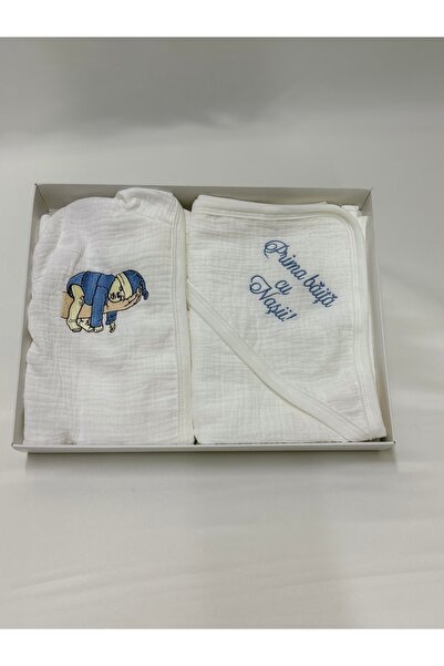 OEM Set Băiță Bebeluș din Muselină