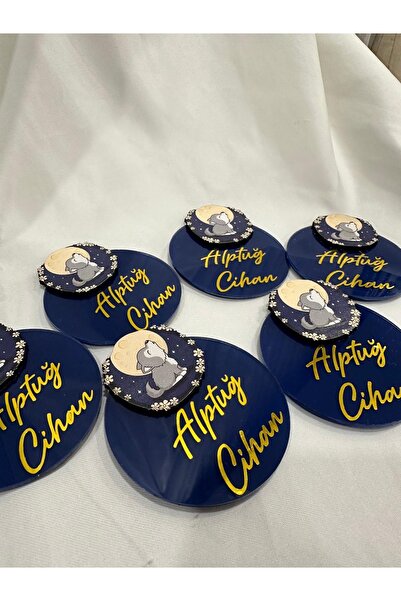 Fatih Cam Evi Sanat Kurt Figürlü Bebek Magneti (10 Adet)