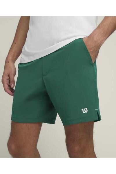 Wilson Team Short 7'' Green Men's Tennis Shorts Wm00287411Gna